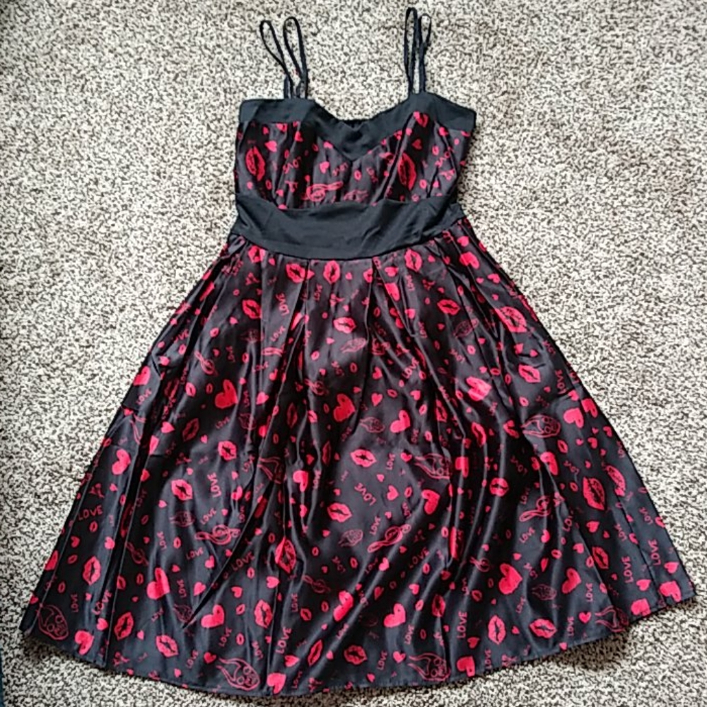 Retro-Style, Thin-Strap Dress